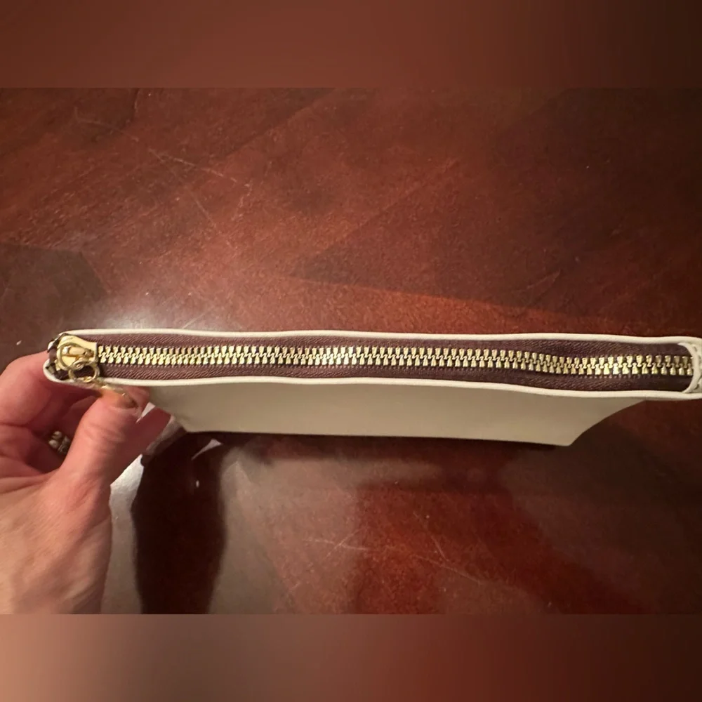 Sylune 3-in-1 Clear Cosmetic Bag Set White NWT
